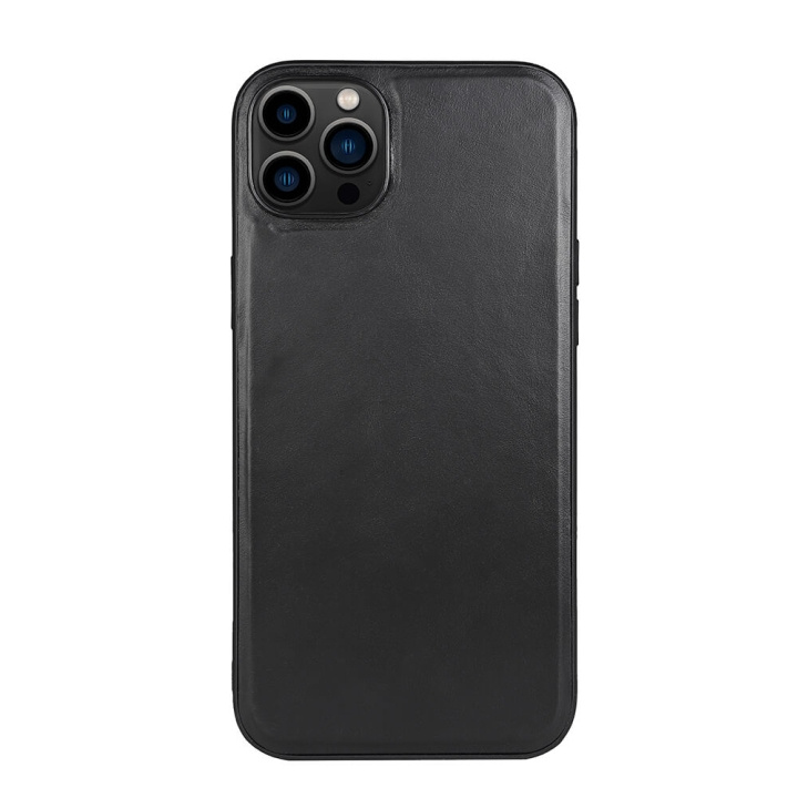 Buffalo Mobilskal Läder MagSeries Svart - iPhone 14 Plus i gruppen SMARTPHONE & SURFPLATTOR / Mobilskydd / Apple / iPhone 14 hos TP E-commerce Nordic AB (C15698)