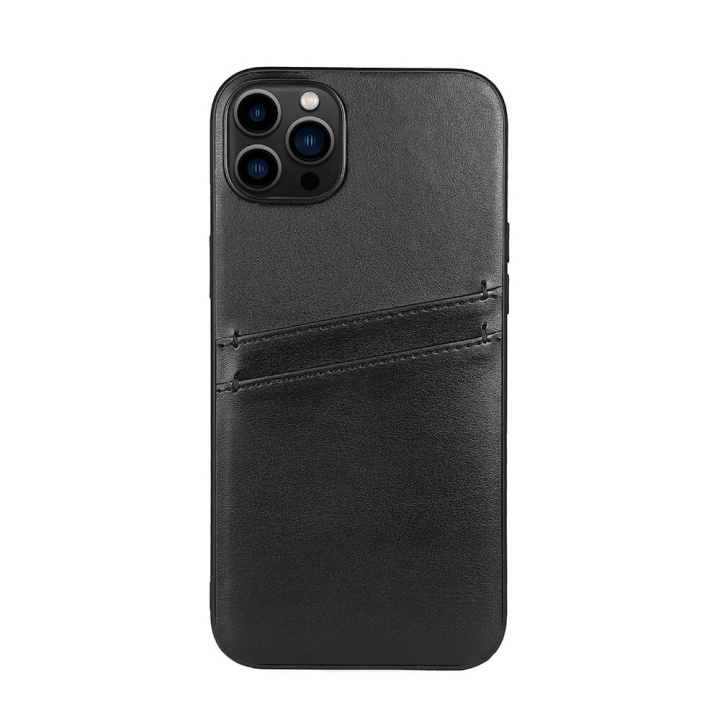 Buffalo Mobilskal PU Svart - iPhone 14 Plus i gruppen SMARTPHONE & SURFPLATTOR / Mobilskydd / Apple / iPhone 14 hos TP E-commerce Nordic AB (C15702)