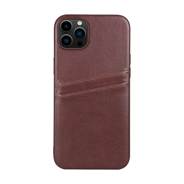 Buffalo Mobilskal PU Brun - iPhone 14 Plus i gruppen SMARTPHONE & SURFPLATTOR / Mobilskydd / Apple / iPhone 14 hos TP E-commerce Nordic AB (C15706)