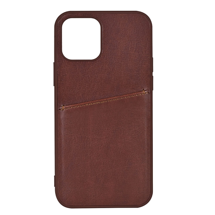 Buffalo Mobilskal PU 1 Kort - iPhone 13 Mini Brun i gruppen SMARTPHONE & SURFPLATTOR / Mobilskydd / Apple / iPhone 13 Mini / Skal hos TP E-commerce Nordic AB (C15725)
