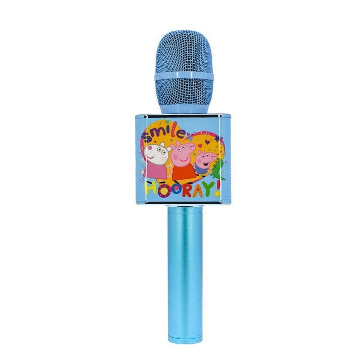 Peppa Pig Karaoke Mikrofon i gruppen HEMELEKTRONIK / Ljud & Bild / Handhållna mikrofoner hos TP E-commerce Nordic AB (C15791)