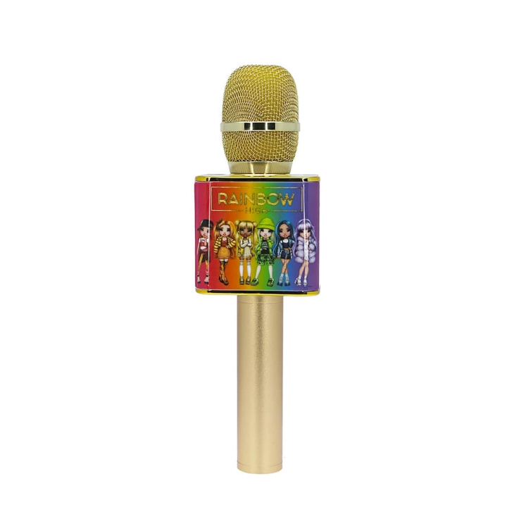 Rainbow high Karaoke Mikrofon i gruppen HEMELEKTRONIK / Ljud & Bild / Handhållna mikrofoner hos TP E-commerce Nordic AB (C15792)
