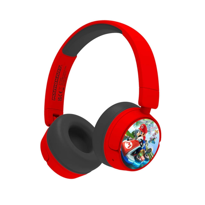 Super Mario Hörlur On-Ear Junior Trådlös 85dB/95dB i gruppen HEMELEKTRONIK / Ljud & Bild / Hörlurar & Tillbehör / Hörlurar hos TP E-commerce Nordic AB (C15800)