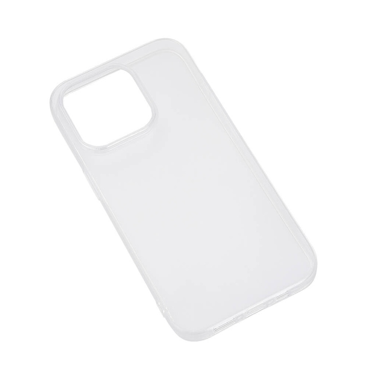 Gear Mobilskal TPU Transparent - iPhone 14 Pro i gruppen SMARTPHONE & SURFPLATTOR / Mobilskydd / Apple / iPhone 14 hos TP E-commerce Nordic AB (C15830)