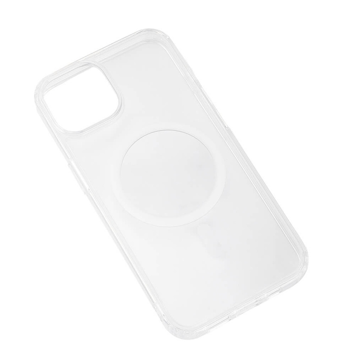 GEAR Mobilskal TPU MagSeries Transparent - iPhone 13/14 i gruppen SMARTPHONE & SURFPLATTOR / Mobilskydd / Apple / iPhone 14 hos TP E-commerce Nordic AB (C15832)