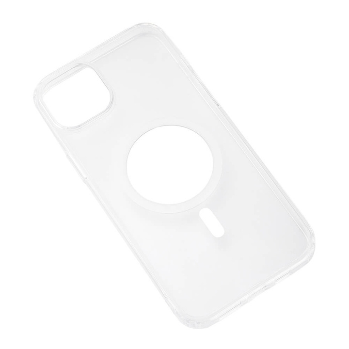 Gear Mobilskal TPE/PC MagSeries Transparent - iPhone 14 Plus i gruppen SMARTPHONE & SURFPLATTOR / Mobilskydd / Apple / iPhone 14 hos TP E-commerce Nordic AB (C15833)