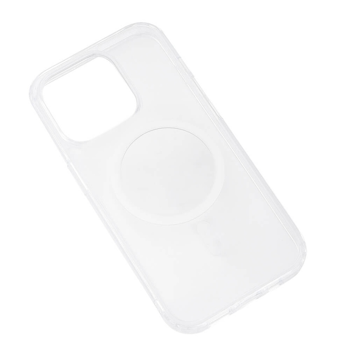 Gear Mobilskal TPE/PC MagSeries Transparent - iPhone 14 Pro i gruppen SMARTPHONE & SURFPLATTOR / Mobilskydd / Apple / iPhone 14 hos TP E-commerce Nordic AB (C15834)