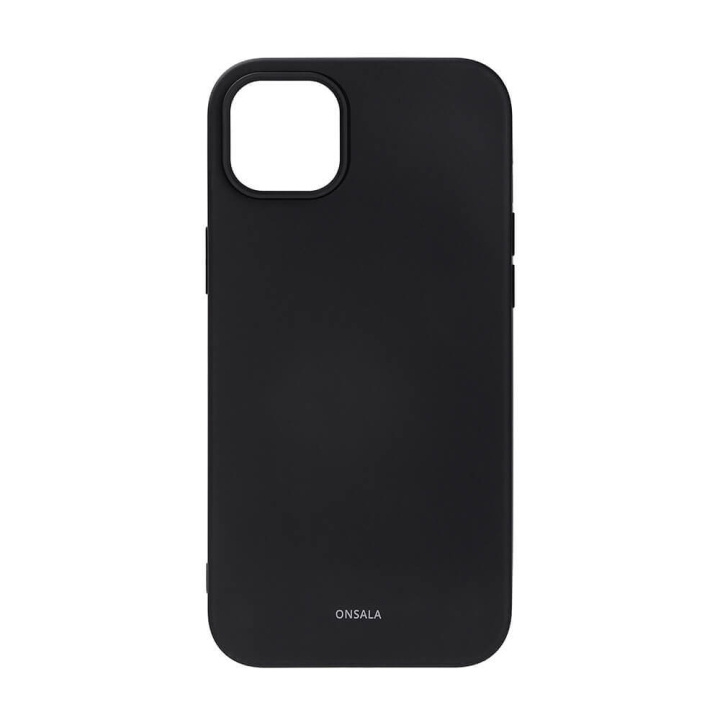 Onsala Mobilskal Silikon Black - iPhone 14 Plus i gruppen SMARTPHONE & SURFPLATTOR / Mobilskydd / Apple / iPhone 14 hos TP E-commerce Nordic AB (C15846)