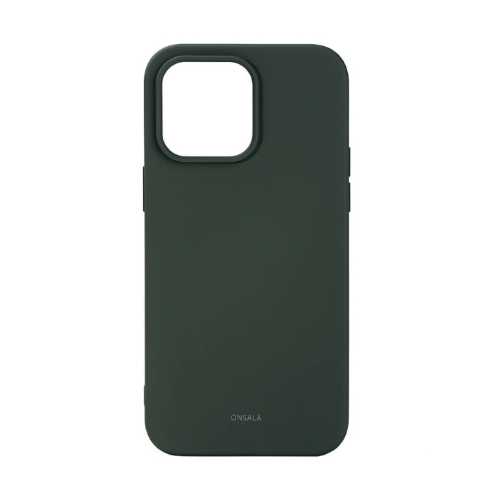 ONSALA Mobilskal Silikon Olive Green - iPhone 14 Pro Max i gruppen SMARTPHONE & SURFPLATTOR / Mobilskydd / Apple / iPhone 14 hos TP E-commerce Nordic AB (C15860)