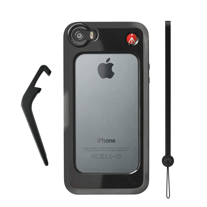 MANFROTTO Skal iPhone 5/5S KLYP Svart i gruppen SMARTPHONE & SURFPLATTOR / Mobilskydd / Apple / iPhone 5/5S/SE / Skal hos TP E-commerce Nordic AB (C15871)