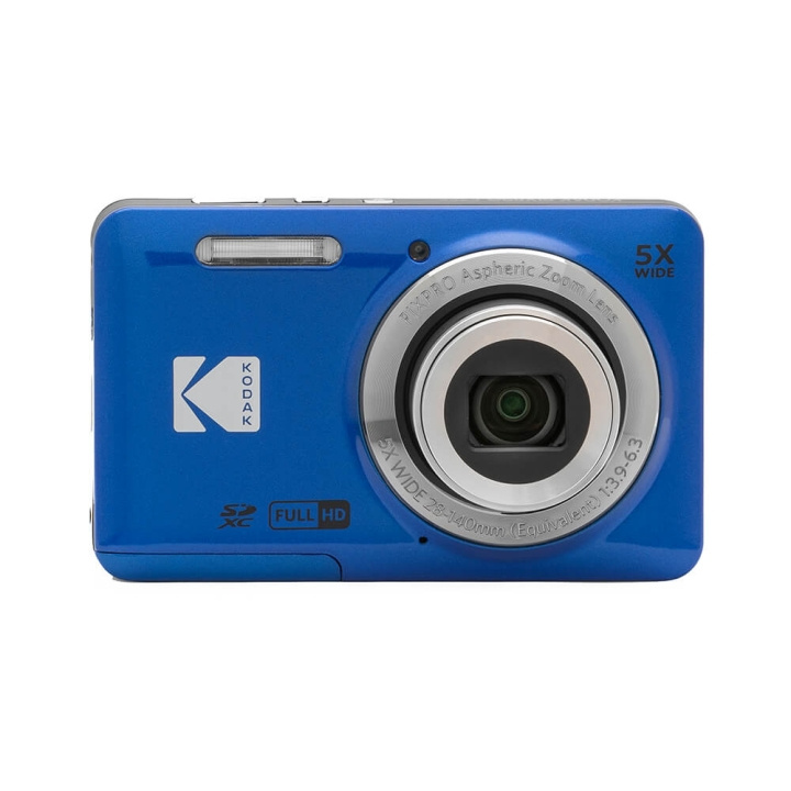 Kodak Digitalkamera Pixpro FZ55 CMOS 5x 16MP Blå i gruppen HEMELEKTRONIK / Foto & Video / Kameror hos TP E-commerce Nordic AB (C15884)