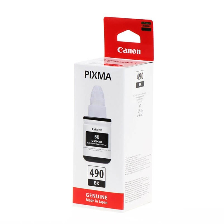 Canon Bläck 0663C001 GI-490 Svart i gruppen DATORER & KRINGUTRUSTNING / Skrivare & Tillbehör / Bläck & Toner / Bläckpatroner / Canon hos TP E-commerce Nordic AB (C15896)