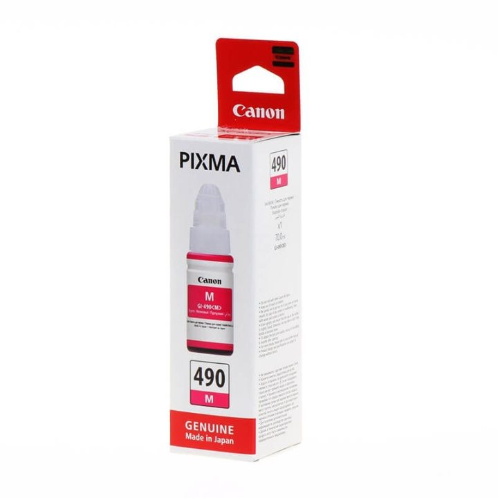 Canon Bläck 0665C001 GI-490 Magenta i gruppen DATORER & KRINGUTRUSTNING / Skrivare & Tillbehör / Bläck & Toner / Bläckpatroner / Canon hos TP E-commerce Nordic AB (C15898)