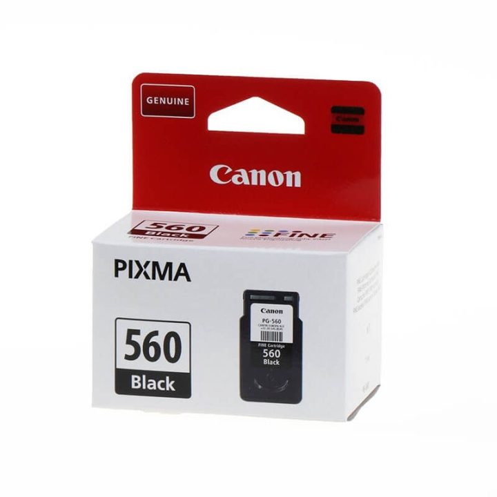 Canon Bläck 3713C001 PG-560 Svart i gruppen DATORER & KRINGUTRUSTNING / Skrivare & Tillbehör / Bläck & Toner / Bläckpatroner / Canon hos TP E-commerce Nordic AB (C15935)