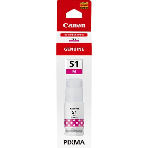 Canon Bläck 4547C001 GI-51 Magenta i gruppen DATORER & KRINGUTRUSTNING / Skrivare & Tillbehör / Bläck & Toner / Bläckpatroner / Canon hos TP E-commerce Nordic AB (C15946)