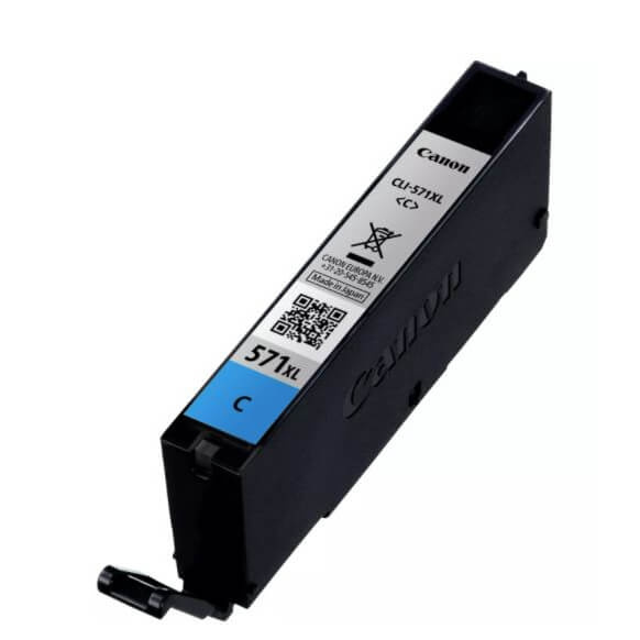 Canon Bläck 0332C001 CLI-571XL Cyan i gruppen DATORER & KRINGUTRUSTNING / Skrivare & Tillbehör / Bläck & Toner / Bläckpatroner / Canon hos TP E-commerce Nordic AB (C15950)