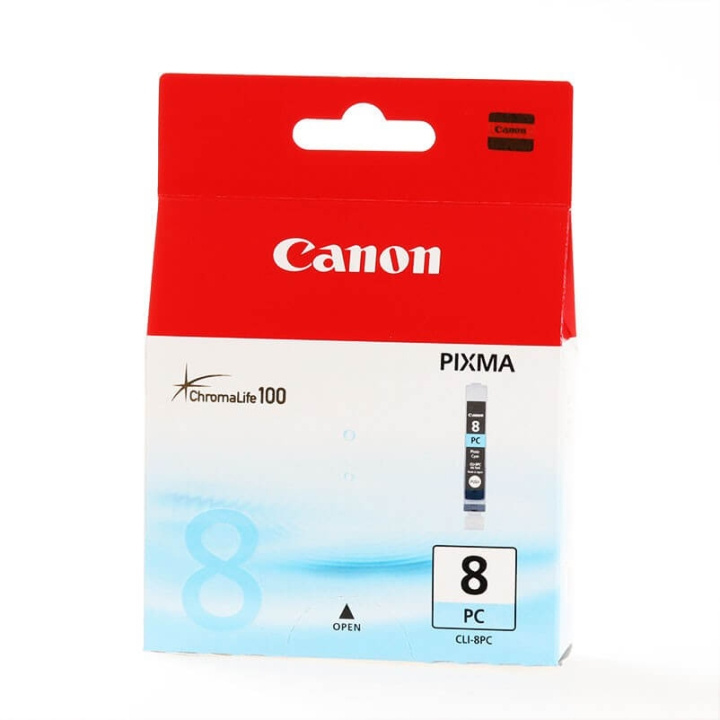 Canon Bläck 0624B001 CLI-8 Fotocyan i gruppen DATORER & KRINGUTRUSTNING / Skrivare & Tillbehör / Bläck & Toner / Bläckpatroner / Canon hos TP E-commerce Nordic AB (C15972)