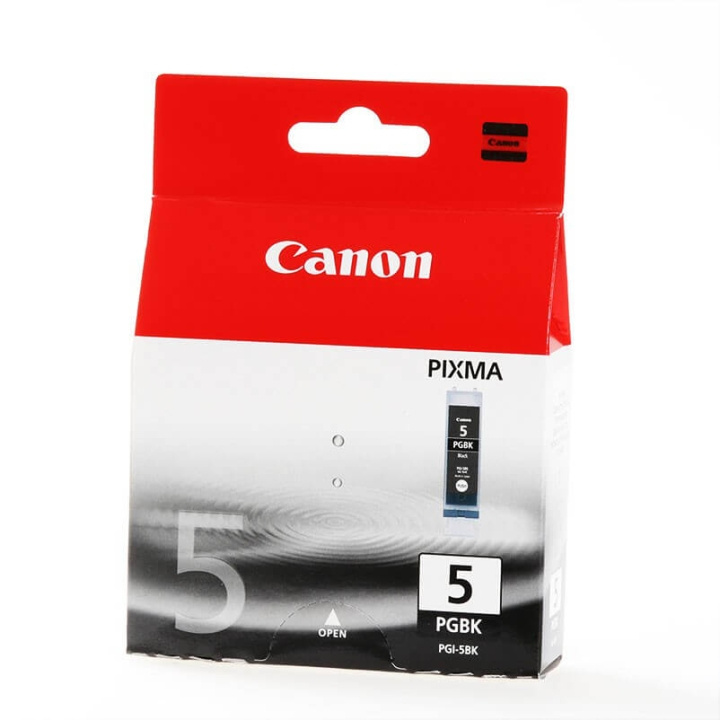 Canon Bläck 0628B001 PGI-5 Svart i gruppen DATORER & KRINGUTRUSTNING / Skrivare & Tillbehör / Bläck & Toner / Bläckpatroner / Canon hos TP E-commerce Nordic AB (C15975)