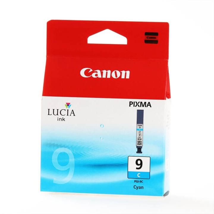 Canon Bläck 1035B001 PGI-9 Cyan i gruppen DATORER & KRINGUTRUSTNING / Skrivare & Tillbehör / Bläck & Toner / Bläckpatroner / Canon hos TP E-commerce Nordic AB (C15983)