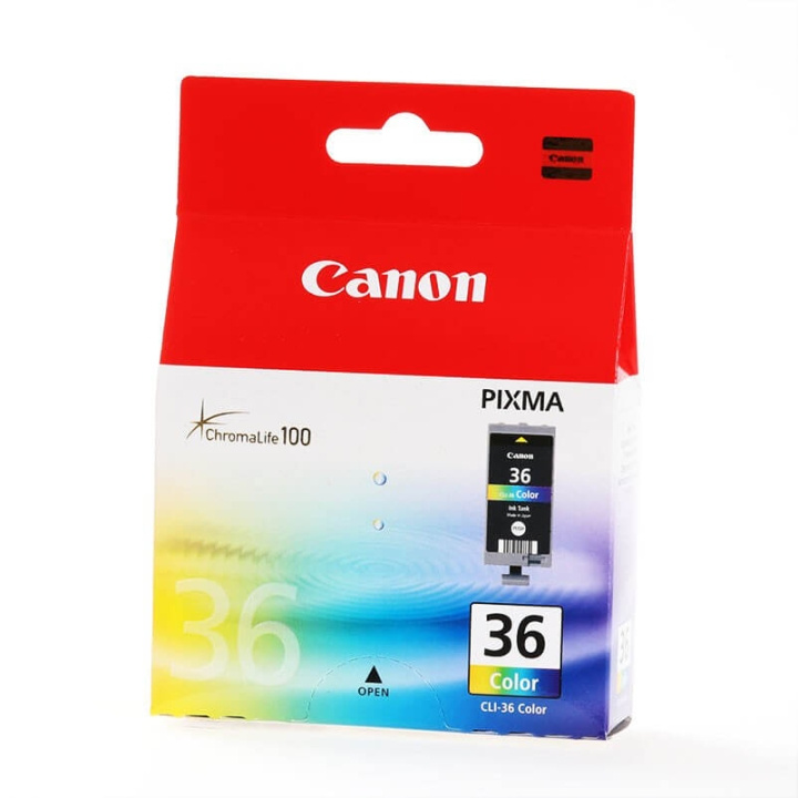 Canon Bläck 1511B001 CLI-36 Färg i gruppen DATORER & KRINGUTRUSTNING / Skrivare & Tillbehör / Bläck & Toner / Bläckpatroner / Canon hos TP E-commerce Nordic AB (C15988)