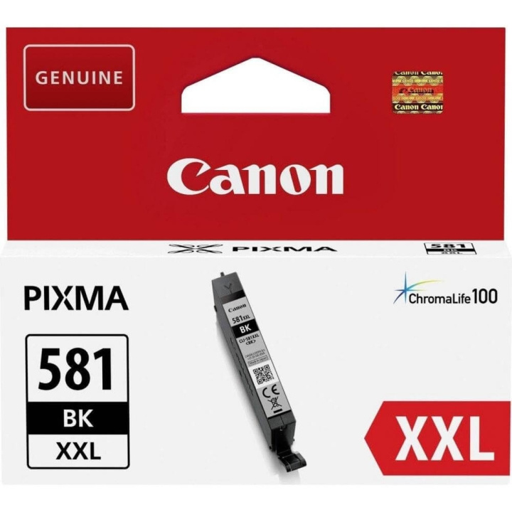 Canon Bläck 1998C001 CLI-581XXL Svart i gruppen DATORER & KRINGUTRUSTNING / Skrivare & Tillbehör / Bläck & Toner / Bläckpatroner / Canon hos TP E-commerce Nordic AB (C15993)