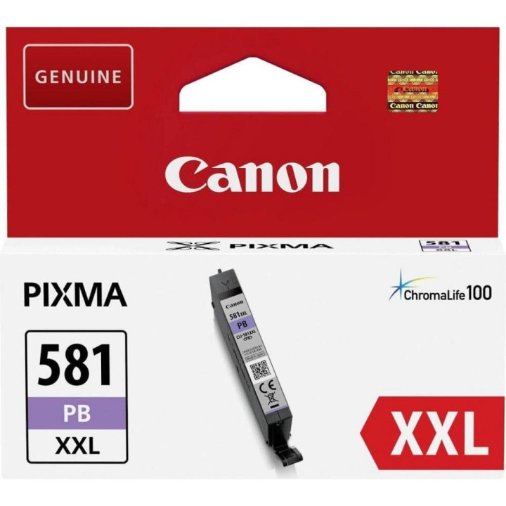 Canon Bläck 1999C001 CLI-581XXL Fotoblå i gruppen DATORER & KRINGUTRUSTNING / Skrivare & Tillbehör / Bläck & Toner / Bläckpatroner / Canon hos TP E-commerce Nordic AB (C15995)