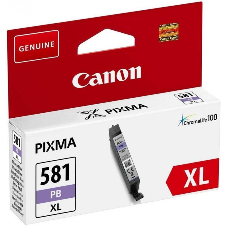 Canon Bläck 2053C001 CLI-581XL Fotoblå i gruppen DATORER & KRINGUTRUSTNING / Skrivare & Tillbehör / Bläck & Toner / Bläckpatroner / Canon hos TP E-commerce Nordic AB (C16002)