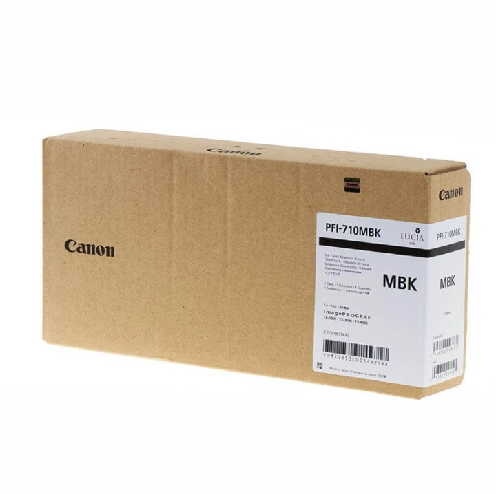 Canon Bläck 2354C001 PFI-710 Svart i gruppen DATORER & KRINGUTRUSTNING / Skrivare & Tillbehör / Bläck & Toner / Bläckpatroner / Canon hos TP E-commerce Nordic AB (C16015)