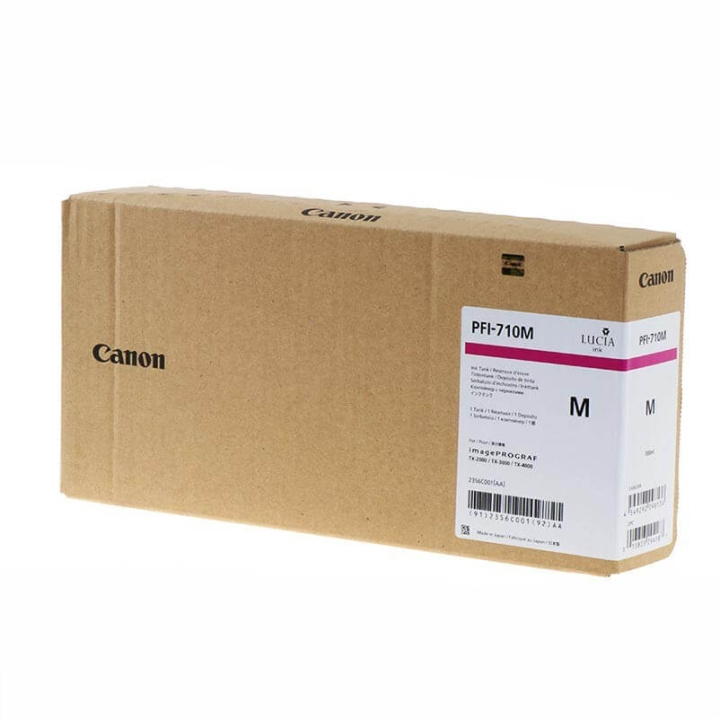 Canon Bläck 2356C001 PFI-710 Magenta i gruppen DATORER & KRINGUTRUSTNING / Skrivare & Tillbehör / Bläck & Toner / Bläckpatroner / Canon hos TP E-commerce Nordic AB (C16017)