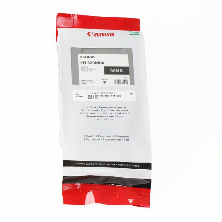 Canon Bläck 2889C001 PFI-320 Mattsvart i gruppen DATORER & KRINGUTRUSTNING / Skrivare & Tillbehör / Bläck & Toner / Bläckpatroner / Canon hos TP E-commerce Nordic AB (C16029)