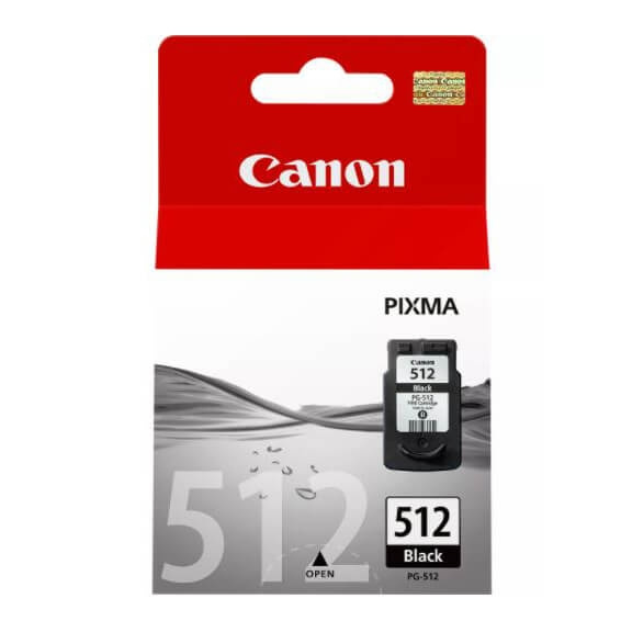 Canon Bläck 2969B001 PG-512 Svart i gruppen DATORER & KRINGUTRUSTNING / Skrivare & Tillbehör / Bläck & Toner / Bläckpatroner / Canon hos TP E-commerce Nordic AB (C16042)