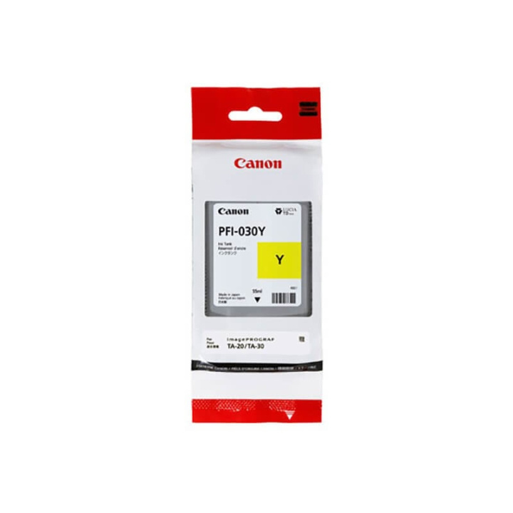 Canon Bläck 3492C001 PFI-030 Gul i gruppen DATORER & KRINGUTRUSTNING / Skrivare & Tillbehör / Bläck & Toner / Bläckpatroner / Canon hos TP E-commerce Nordic AB (C16051)