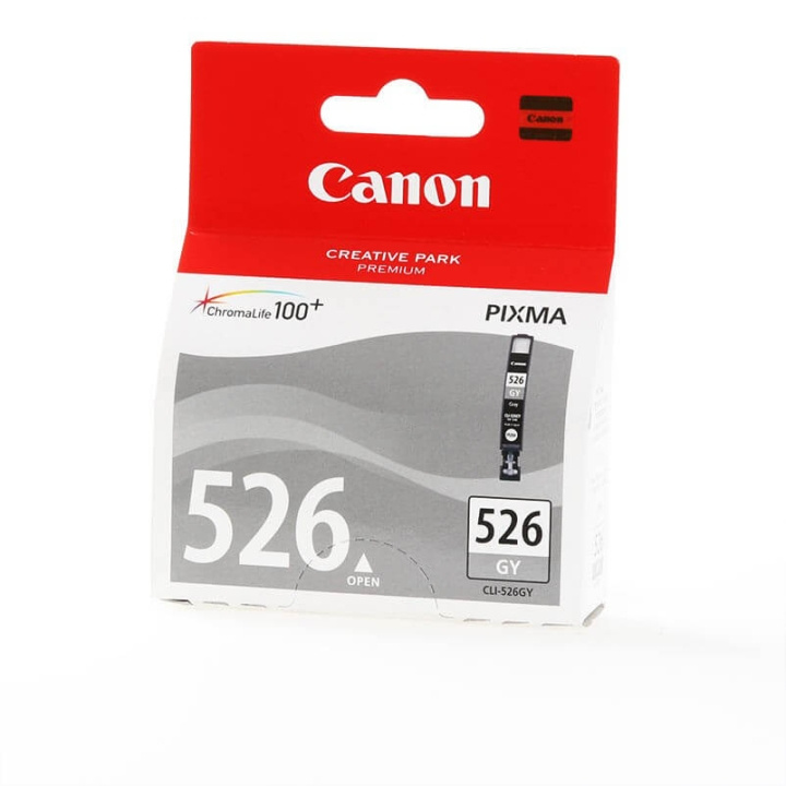 Canon Bläck 4544B001 CLI-526 Grå i gruppen DATORER & KRINGUTRUSTNING / Skrivare & Tillbehör / Bläck & Toner / Bläckpatroner / Canon hos TP E-commerce Nordic AB (C16068)