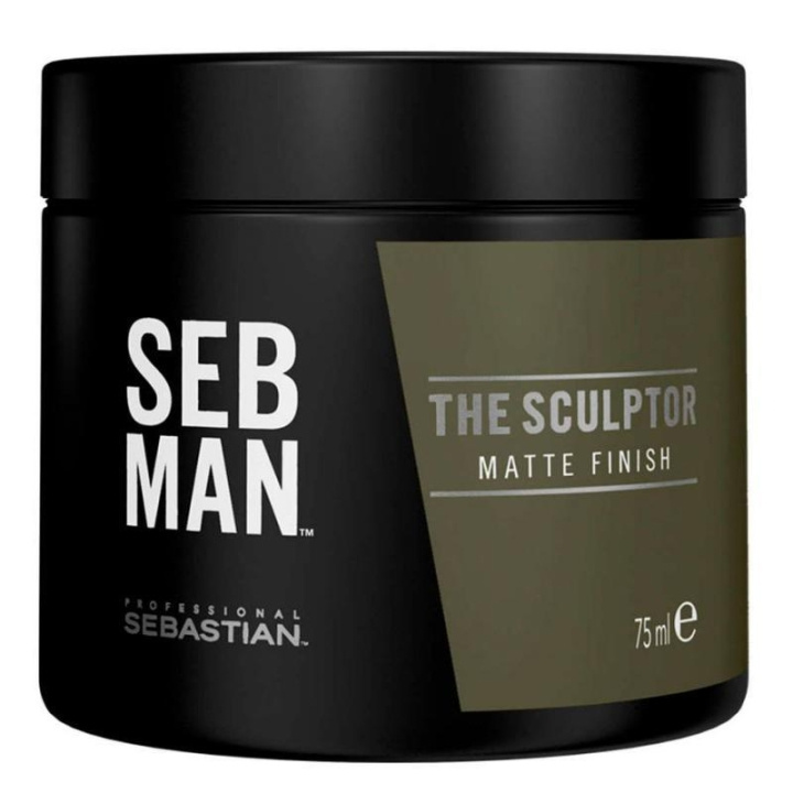Sebastian SEB Man The Sculptor Matte Clay 75ml i gruppen SKÖNHET & HÄLSA / Hår & Styling / Hårstylingprodukter / Hårvax hos TP E-commerce Nordic AB (C16114)