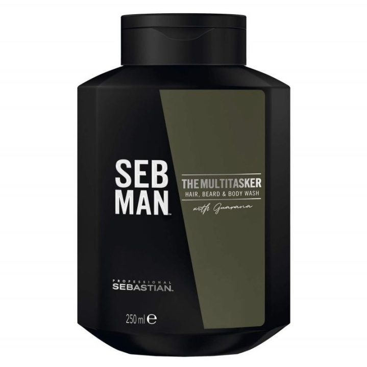 Sebastian SEB Man The Multitasker 3in1 Wash 250ml i gruppen SKÖNHET & HÄLSA / Hår & Styling / Hårvårdsprodukter / Schampo hos TP E-commerce Nordic AB (C16132)