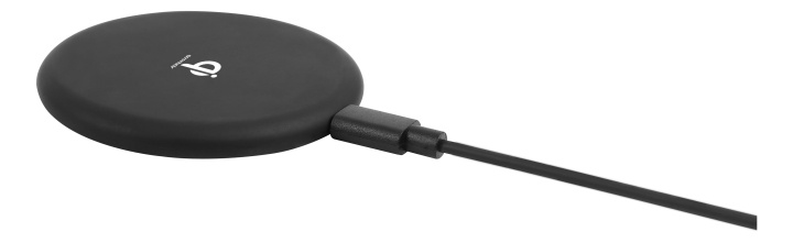 Essentials Qi Trådlös laddare, 10W, USB-C Kabel, 1m, LED indikator i gruppen SMARTPHONE & SURFPLATTOR / Laddare & Kablar / Trådlösa Qi laddare hos TP E-commerce Nordic AB (C16147)