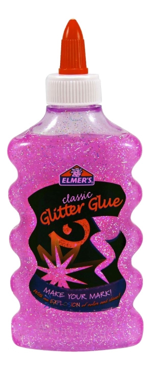 ELMER\'S Glitter Glue Pink, 177ml, Lim i gruppen LEKSAKER, BARN- & BABYPRODUKTER / Leksaker / Pyssel hos TP E-commerce Nordic AB (C16163)