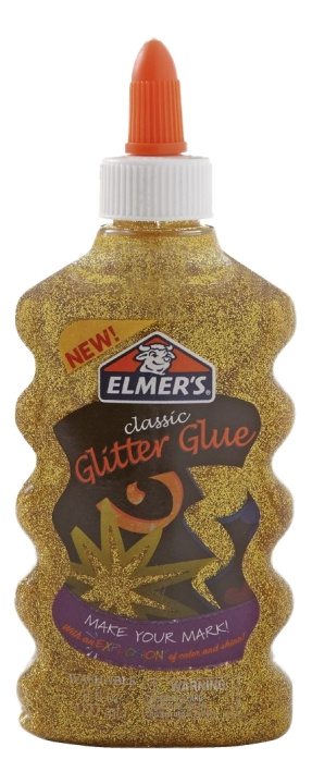 ELMER\'S Glitter Glue Gold, 177ml, Lim i gruppen LEKSAKER, BARN- & BABYPRODUKTER / Leksaker / Pyssel hos TP E-commerce Nordic AB (C16165)