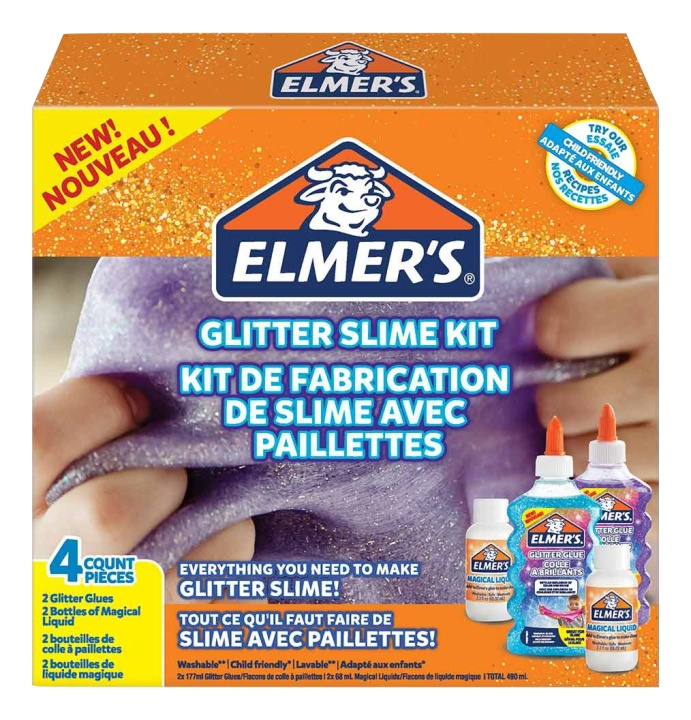 elmers Glitter Slime Kit EMEA i gruppen LEKSAKER, BARN- & BABYPRODUKTER / Leksaker / Pyssel hos TP E-commerce Nordic AB (C16170)
