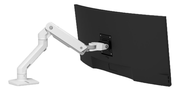 Ergotron HX Desk Monitor Arm, Vit i gruppen DATORER & KRINGUTRUSTNING / Datorskärmar & Tillbehör / Monitorarmar & fästen hos TP E-commerce Nordic AB (C16212)