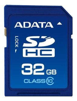 ADATA minneskort, SDHC, 32GB, UHS speed class 1 ,speed class 10, blå i gruppen HEMELEKTRONIK / Lagringsmedia / Minneskort / SD/SDHC/SDXC hos TP E-commerce Nordic AB (C16234)