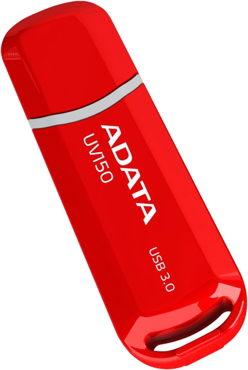 ADATA UV150 USB-minne, 32GB, USB 3.0, röd i gruppen HEMELEKTRONIK / Lagringsmedia / USB-minnen / USB 3.0 hos TP E-commerce Nordic AB (C16265)