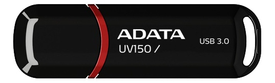 ADATA UV150 USB-minne, 32GB, USB 3.0, svart i gruppen HEMELEKTRONIK / Lagringsmedia / USB-minnen / USB 3.0 hos TP E-commerce Nordic AB (C16267)