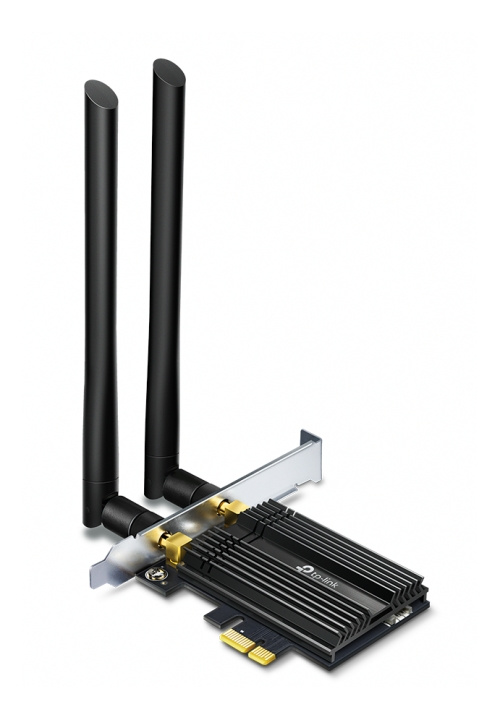 tplink TX50E, AX3000 Wi-Fi 6 Bluetooth 5.0 PCIe Adapter, black i gruppen DATORER & KRINGUTRUSTNING / Nätverk / Nätverkskort / PCI Express Trådlösa hos TP E-commerce Nordic AB (C16271)