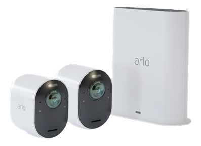 Arlo Ultra 2 Gen 5 V2 Security System Gateway + 2x Kamera i gruppen HEM, HUSHÅLL & TRÄDGÅRD / Larm & Säkerhet / Övervakningskameror / Digitalt (Nätverk) / Utomhuskameror hos TP E-commerce Nordic AB (C16273)