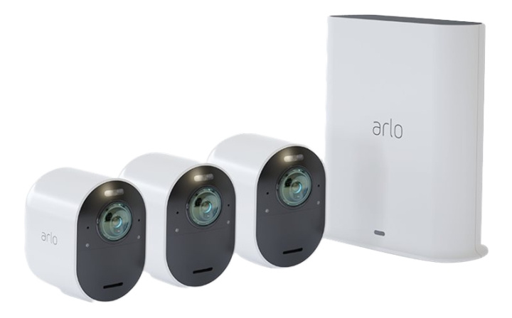 Arlo Ultra 2 Gen 5 V2 Security System Gateway + 3x Kamera i gruppen HEM, HUSHÅLL & TRÄDGÅRD / Larm & Säkerhet / Övervakningskameror / Digitalt (Nätverk) / Utomhuskameror hos TP E-commerce Nordic AB (C16274)