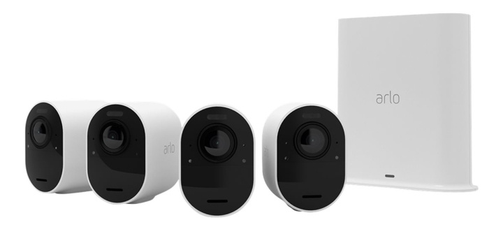 Arlo Ultra 2 Gen 5 V2 Security System Gateway + 4x Kamera i gruppen HEM, HUSHÅLL & TRÄDGÅRD / Larm & Säkerhet / Övervakningskameror / Digitalt (Nätverk) / Utomhuskameror hos TP E-commerce Nordic AB (C16275)