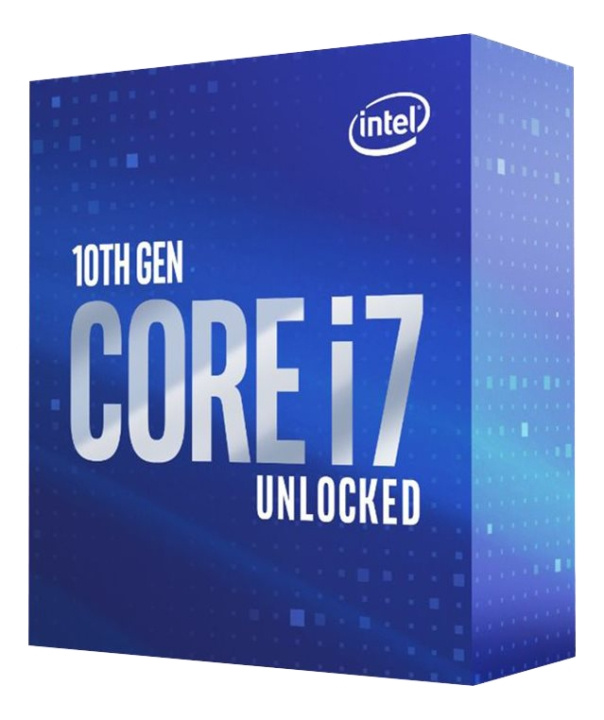 Intel Cpu Core i7-10700K, box i gruppen DATORER & KRINGUTRUSTNING / Datorkomponenter / Processorer hos TP E-commerce Nordic AB (C16333)