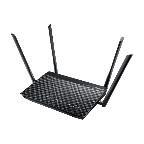 ASUS DSL-AC55U AC1200 Wireless Dual-Band VDSL/ADSL Router i gruppen DATORER & KRINGUTRUSTNING / Nätverk / Routrar hos TP E-commerce Nordic AB (C16404)