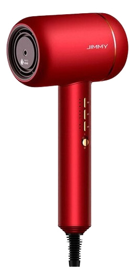 jimmy Hair Dryer F6 1800 W, Ruby Red, Max Air Speed i gruppen SKÖNHET & HÄLSA / Hår & Styling / Stylingverktyg / Hårfönar hos TP E-commerce Nordic AB (C16419)